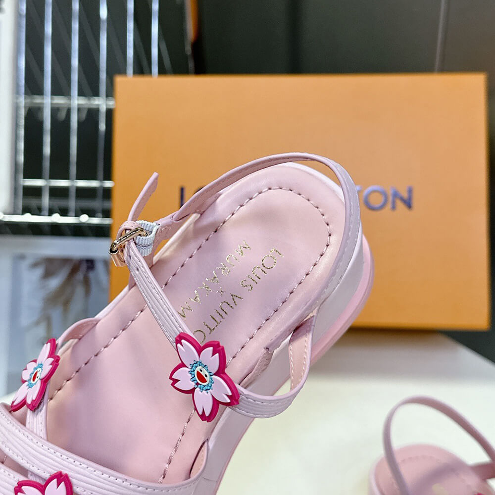 LV x TM MAYA PLATFORM sandals
