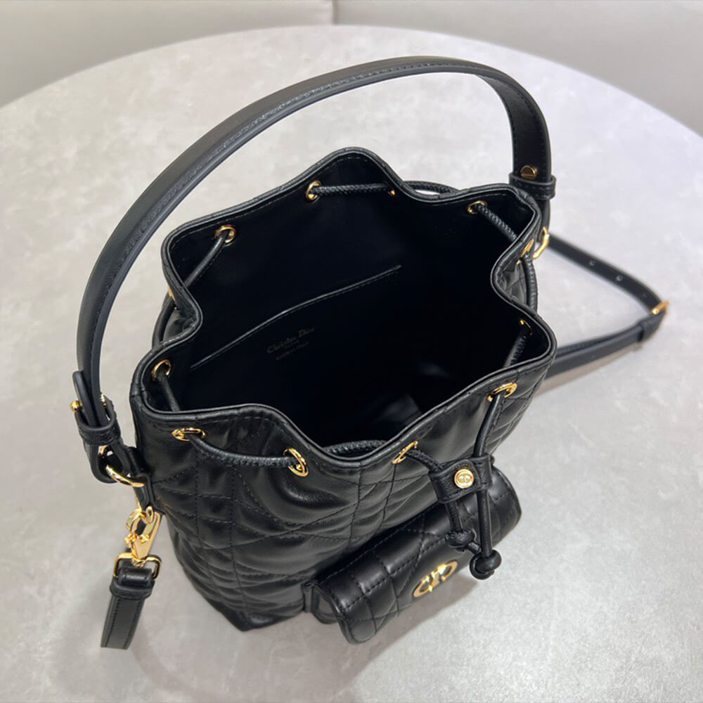 DIOR Small Dior Caro Bucket Bag