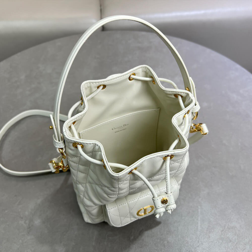 DIOR Small Dior Caro Bucket Bag