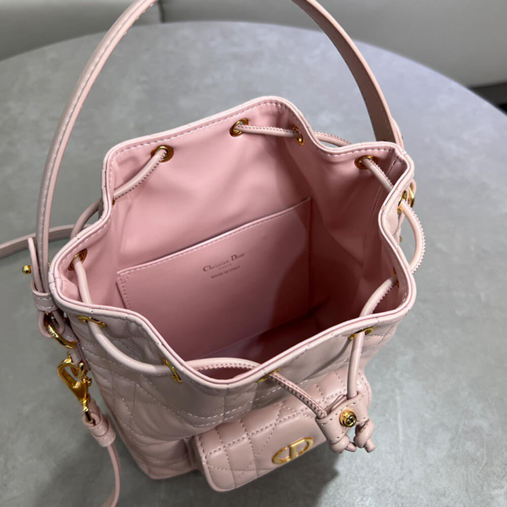 DIOR Small Dior Caro Bucket Bag