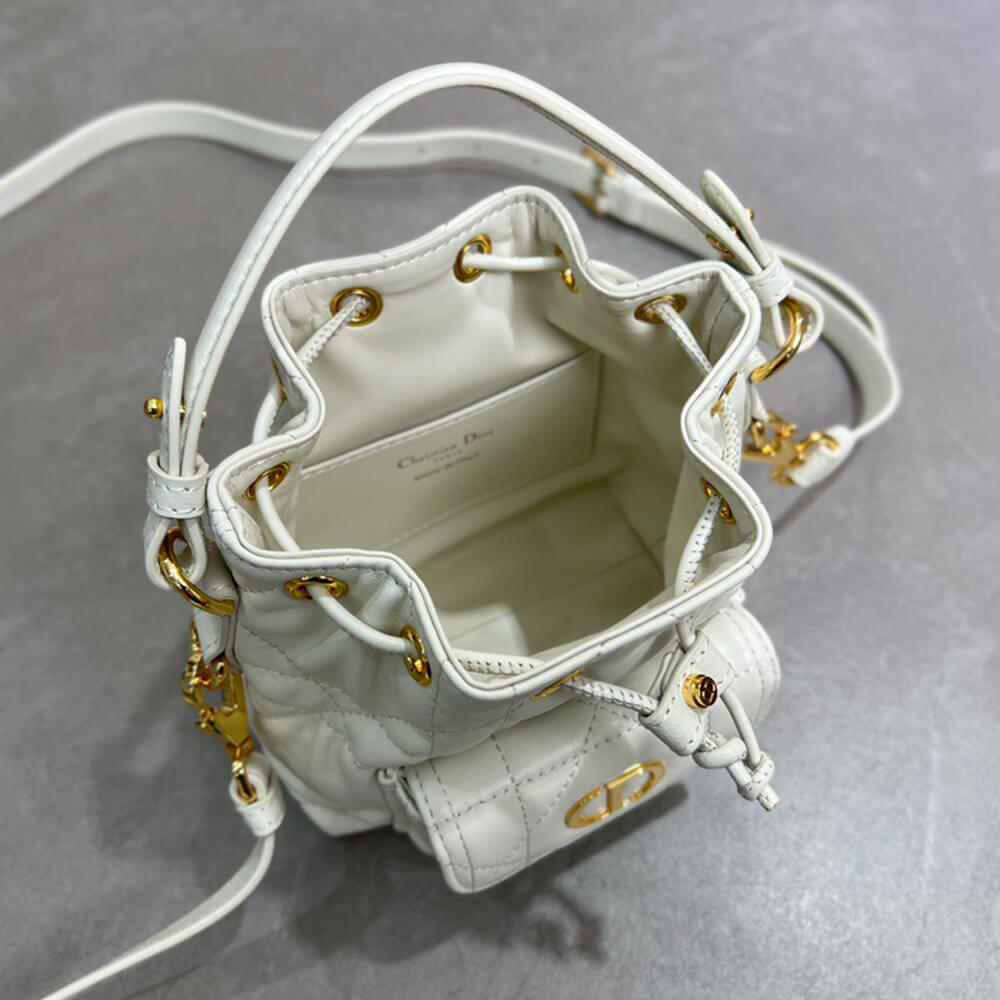 DIOR Micro Dior Caro Bucket Bag