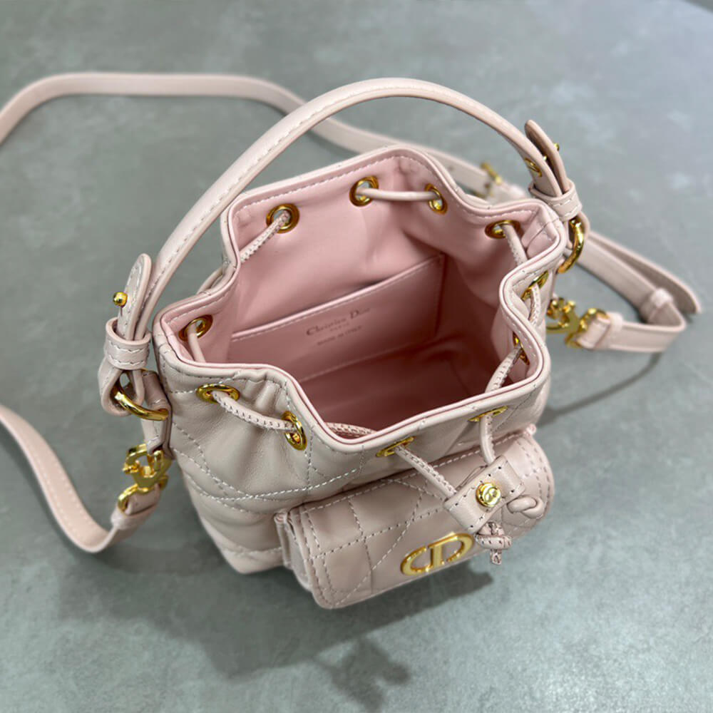 DIOR Micro Dior Caro Bucket Bag