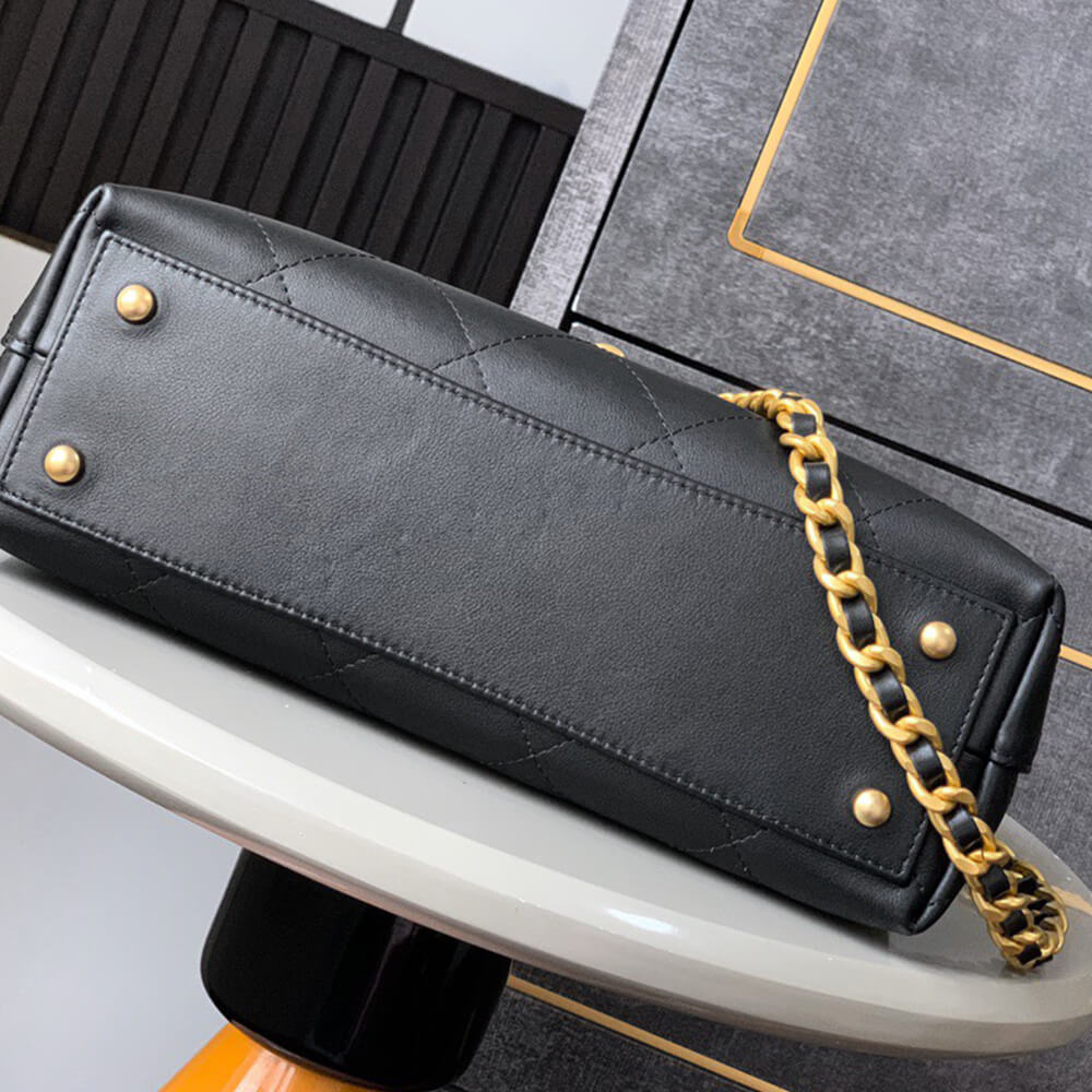 CHANE Large flap bag with handles(High-end grade)