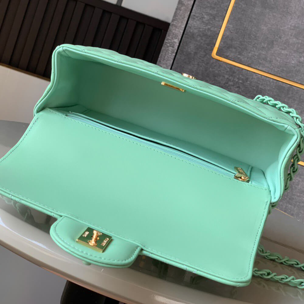 CHANEL Mini Flap Bag With Handle(HIGH-END GRADE)