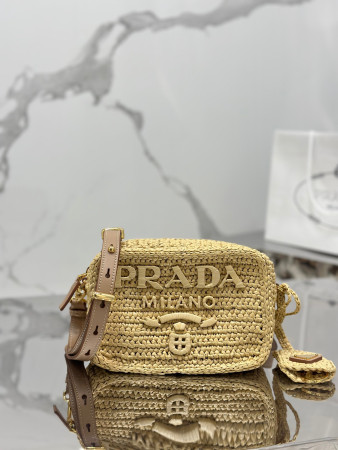 Pra*a crochet Pra*a brique bag color  natural