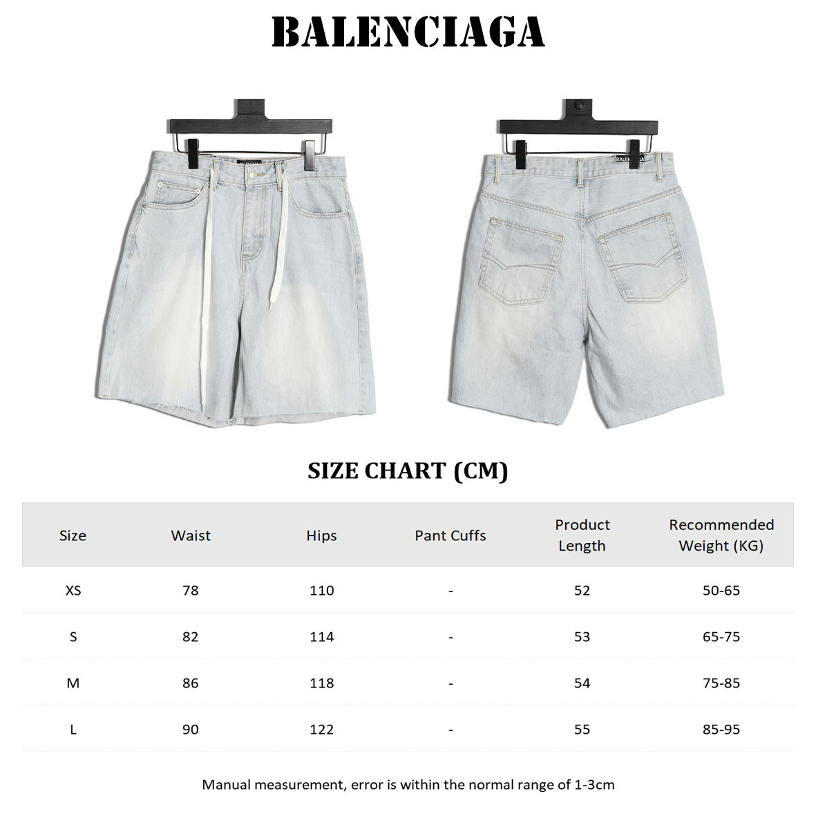 Ba*len*cia*ga 25ss shorts