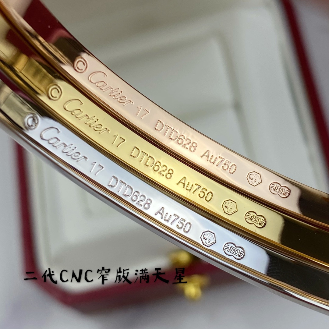 ca*t*er narrow gypsophila Di*m*nd bracelet(no returns or exchanges accepted)