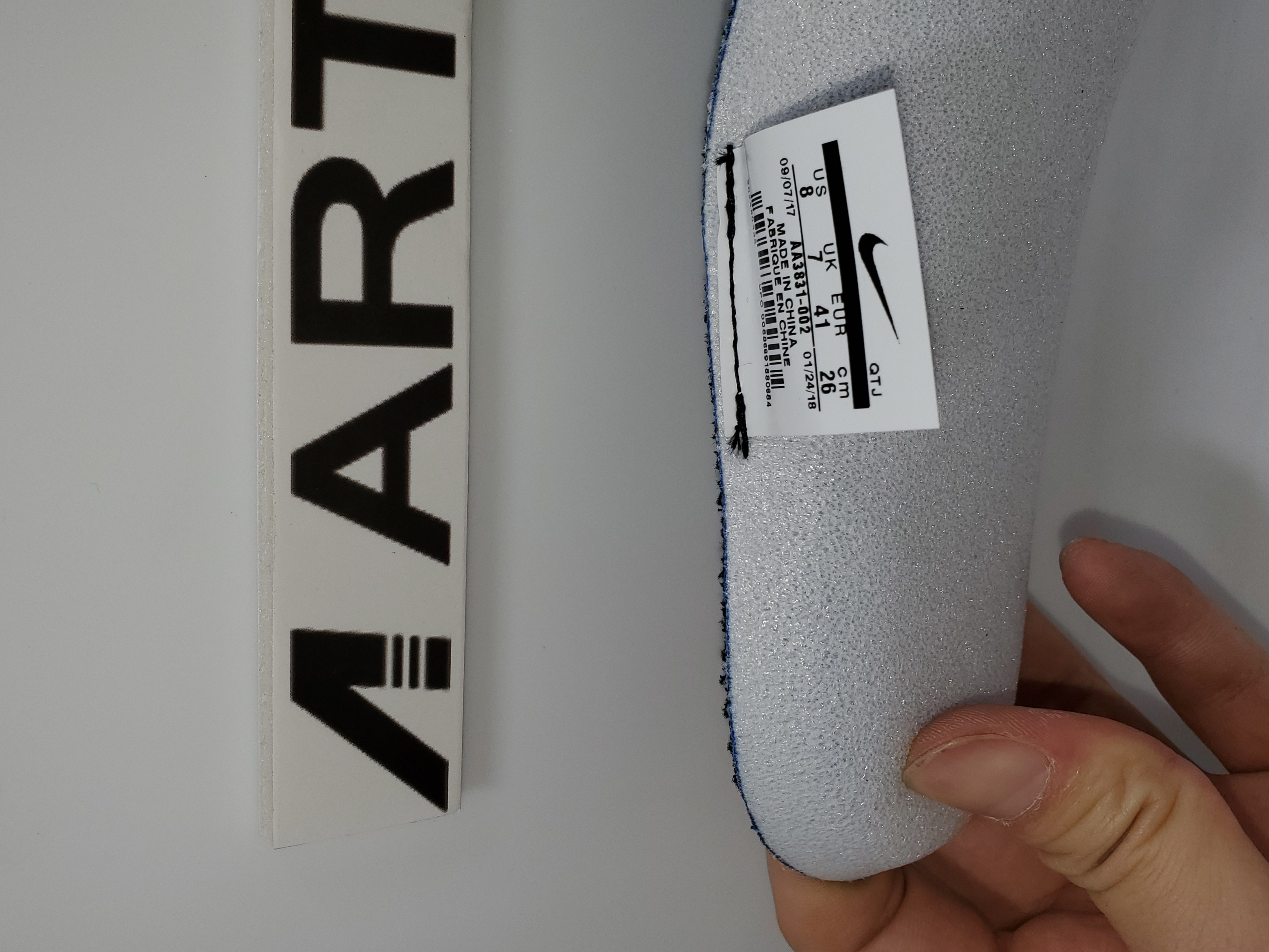 Air VaporMax Off-White Black