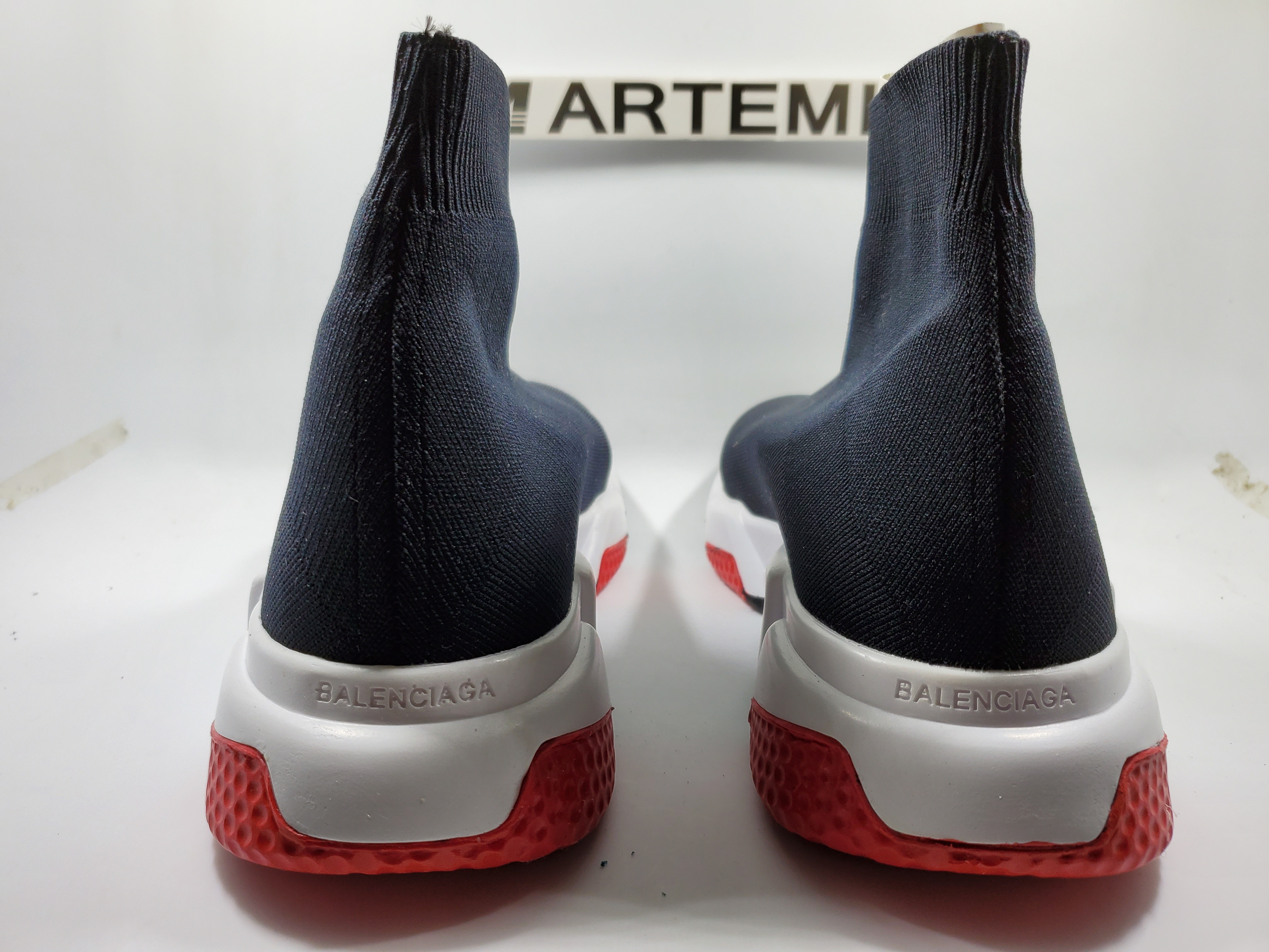 Balenciga Speed Trainer Black Red