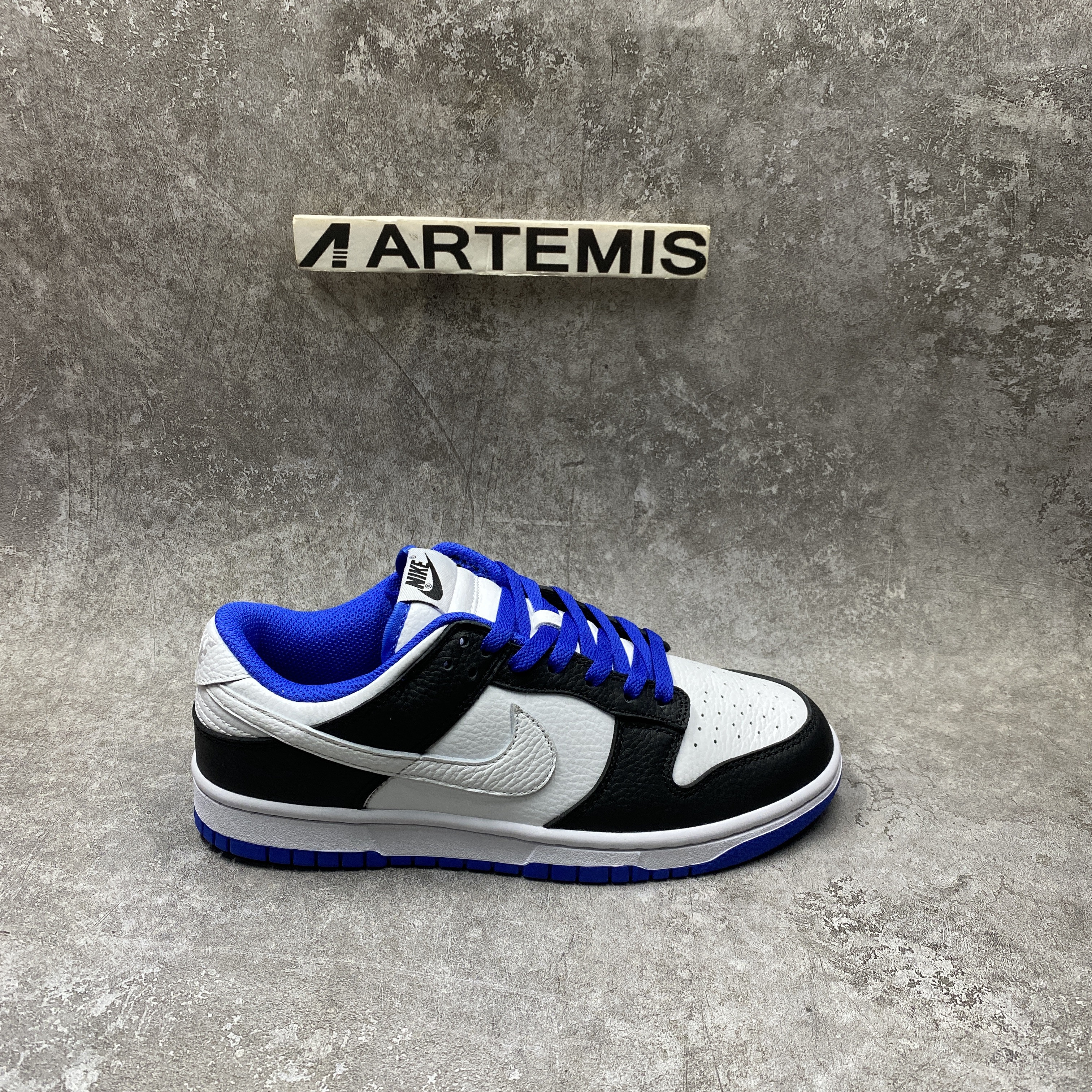 Nike Dunk Low White Black Royal