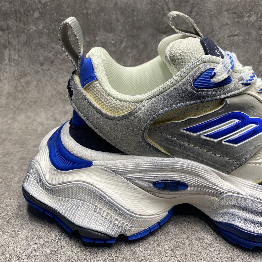 Balenciga Cargo White Grey Blue