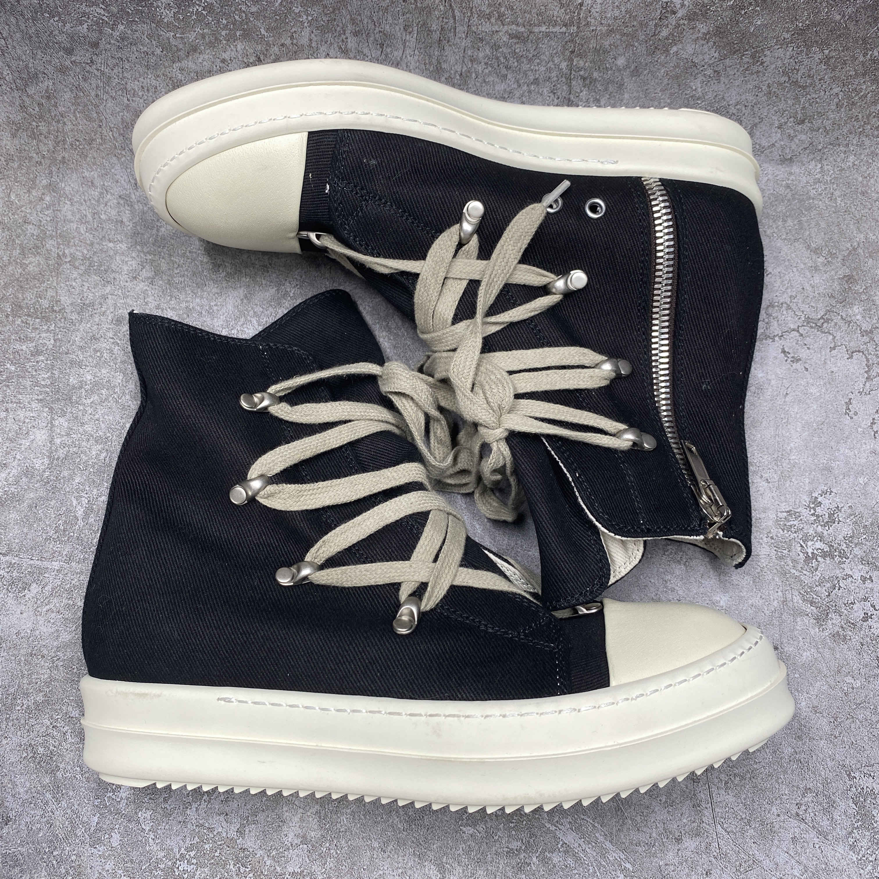 Rick Owens DRKSHDW Strobe Hexa Black
