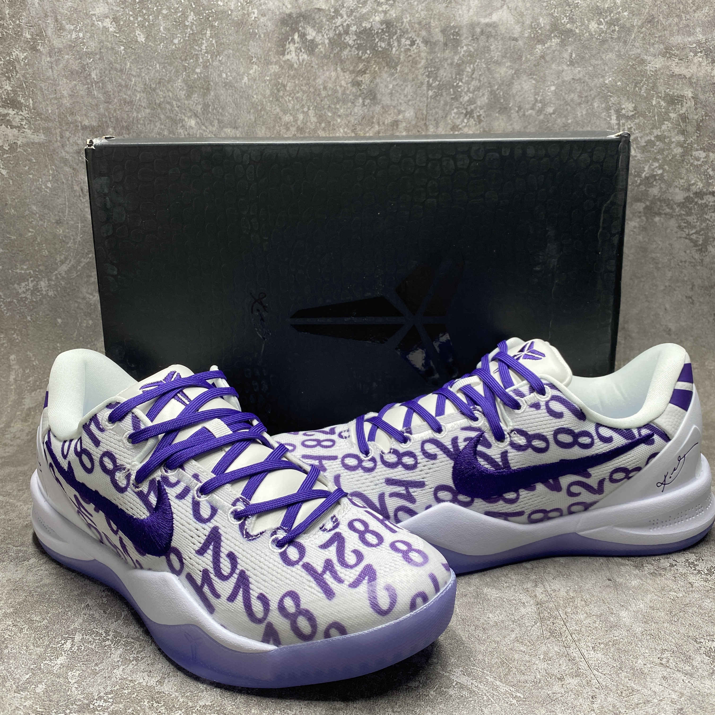 UA Nike Kobe 8 Protro Court Purple