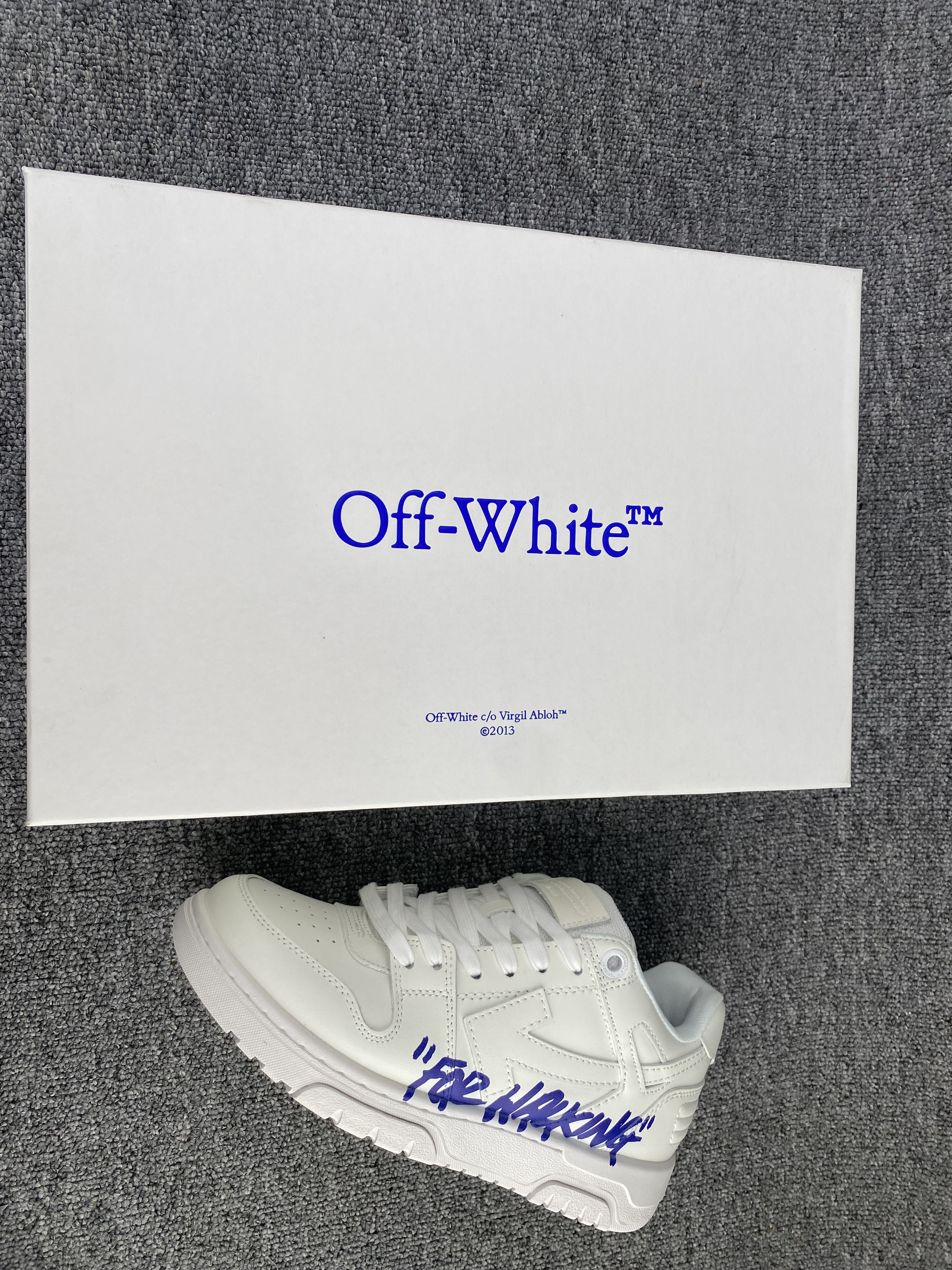 UA OFF-WHITE Out Of Office OOO Low Tops