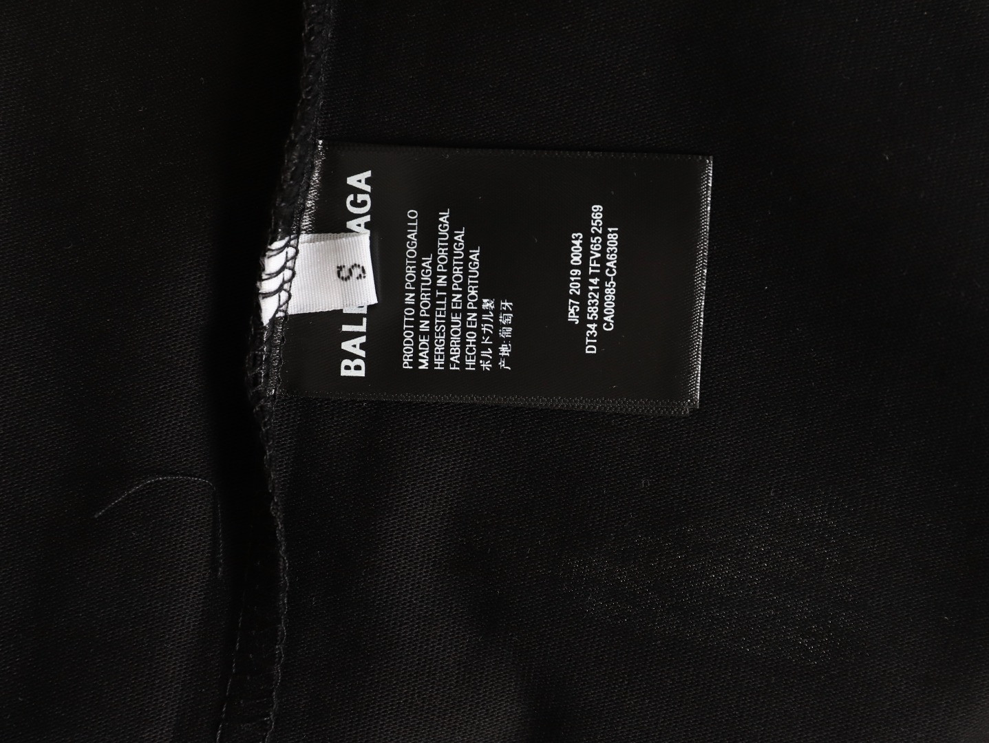 Ba*len*cia*ga 24ss short-sleeved t-shirt