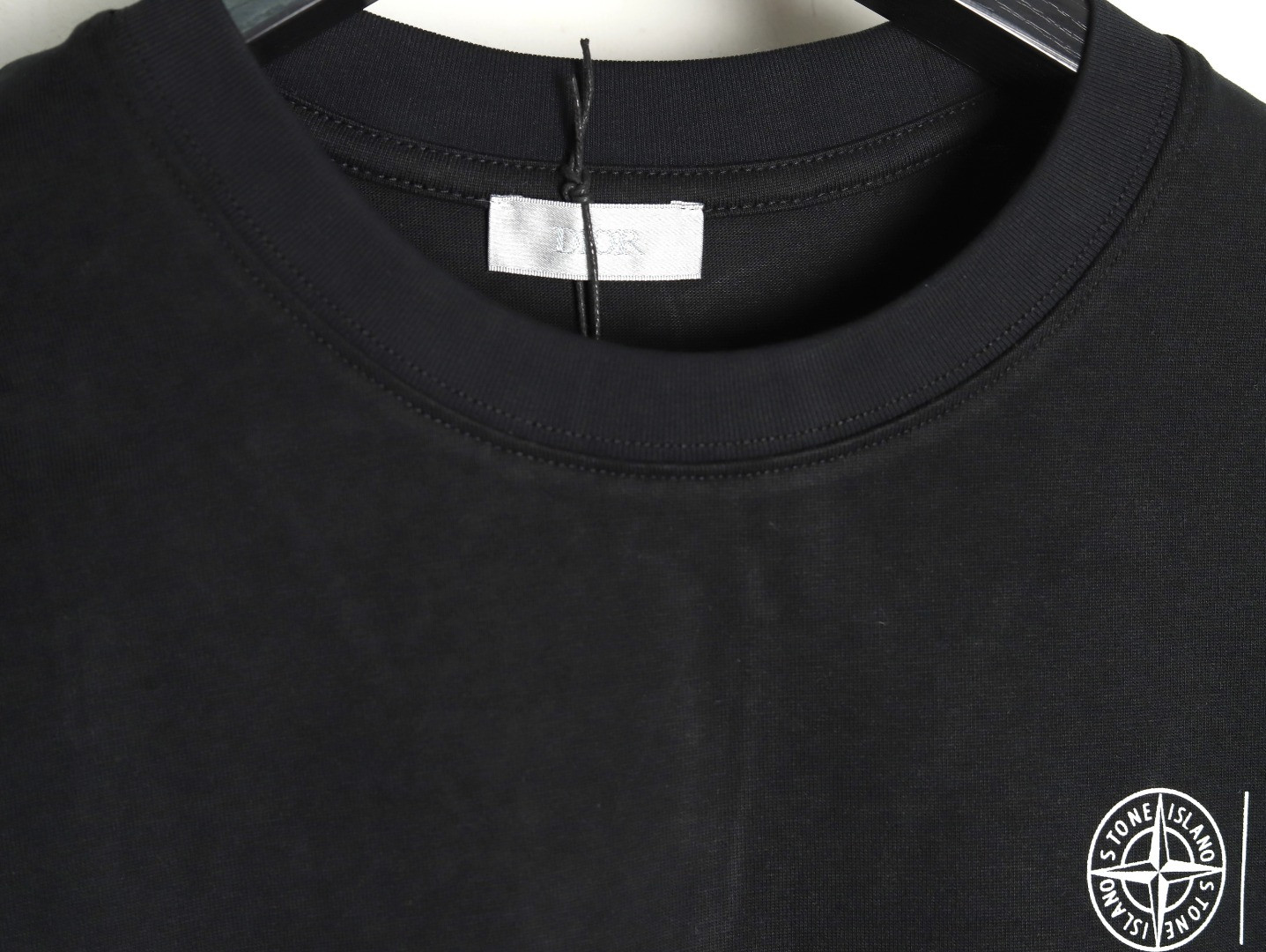 D*or x stone island 25ss short-sleeved t-shirt