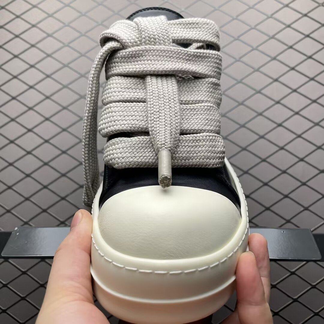 UA Rick Owens Porterville Jumbo Laced Low Black Pearl