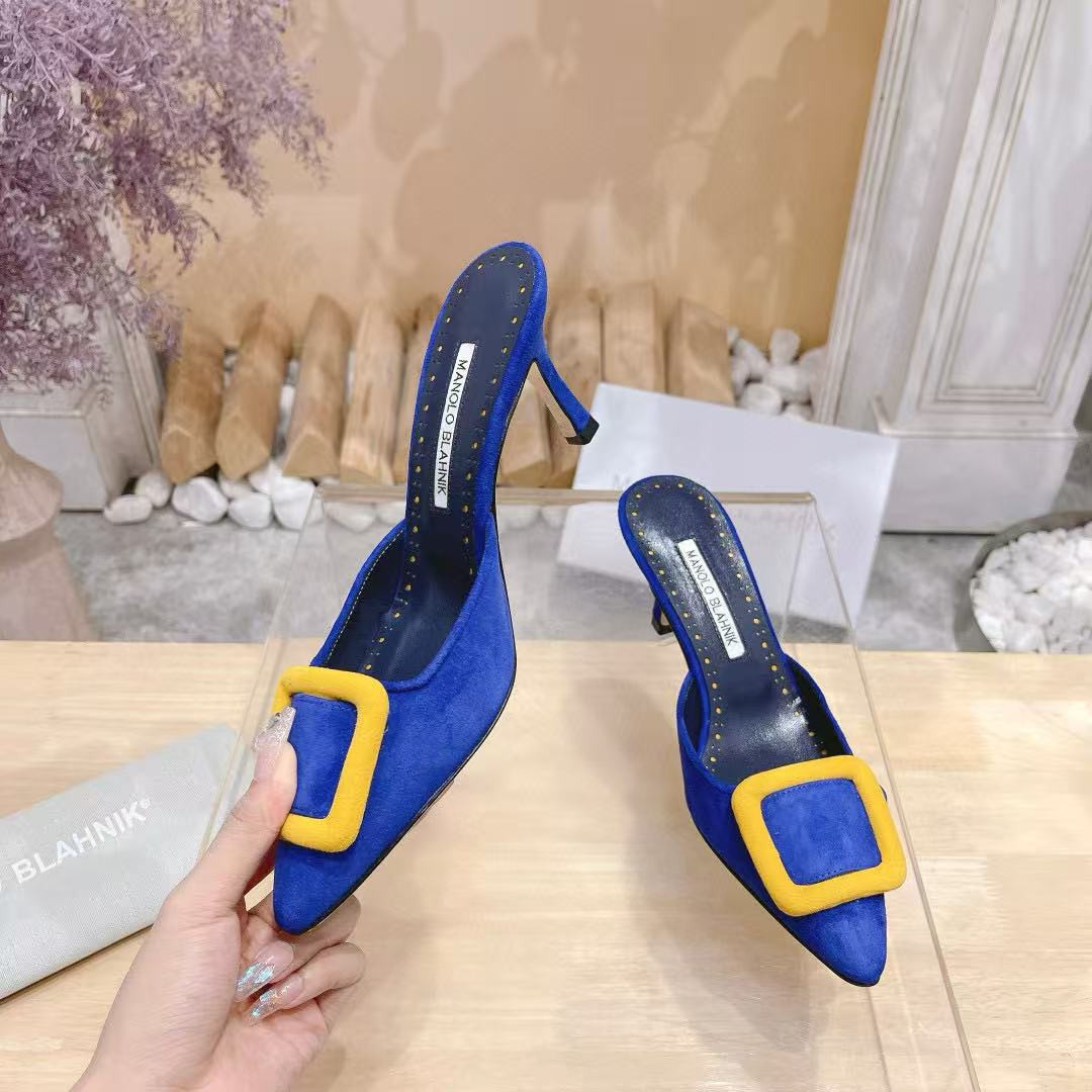 ua man010 B1ahn*k mules 7.5cm