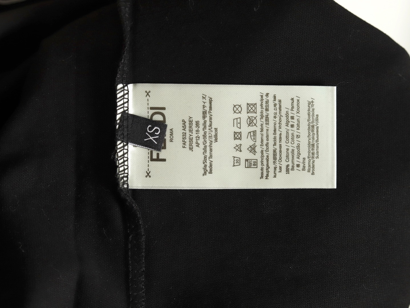 F**di 25ss short-sleeved t-shirt