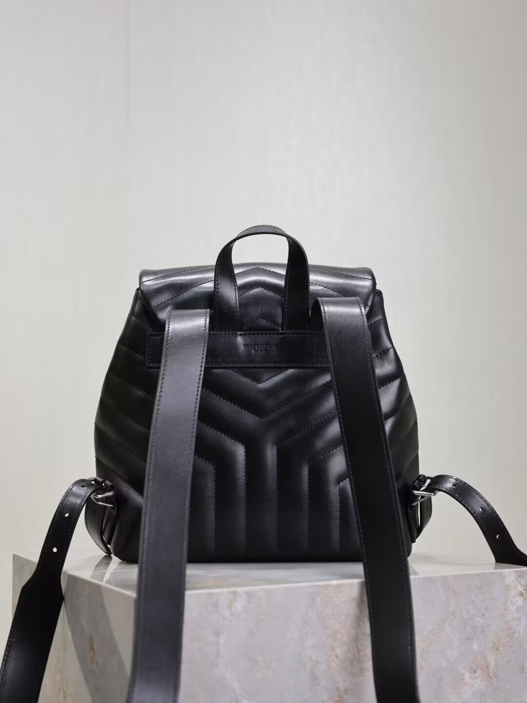 Y*L loulou backpack black 26x22x11cm