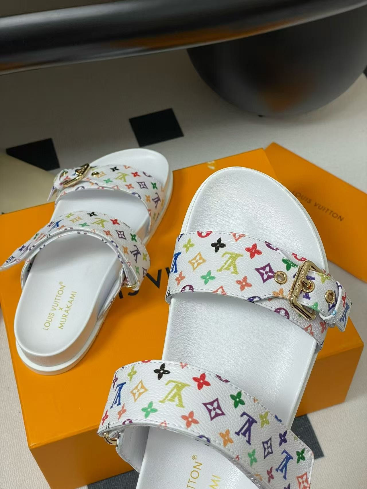 UA LV x TM Bom Dia Flat Comfort Mule