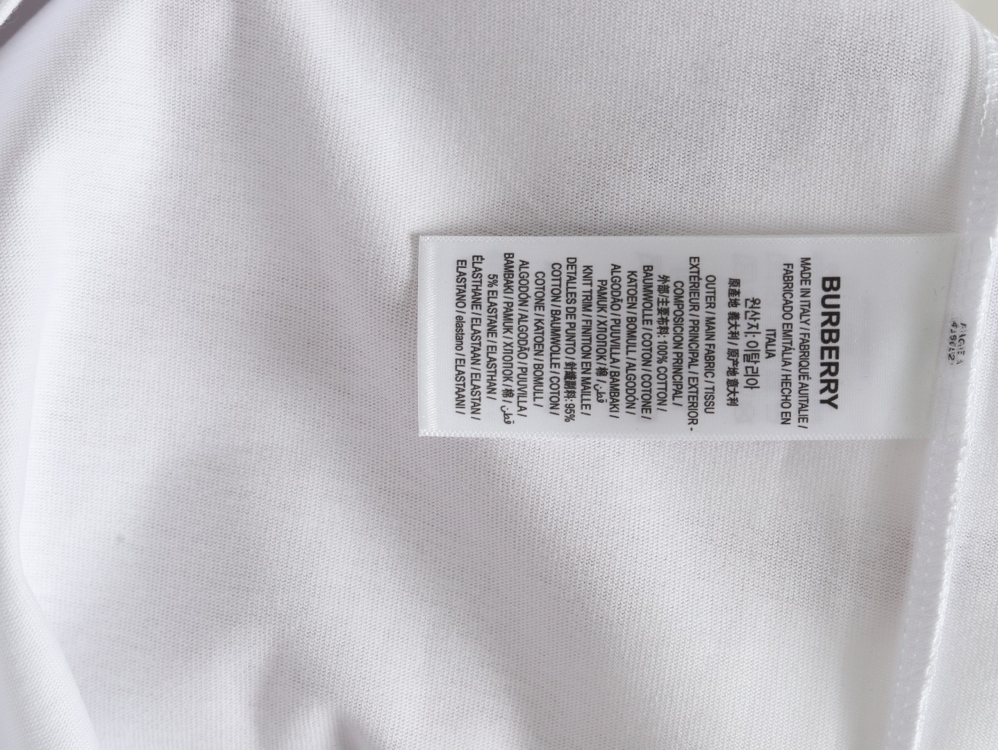B**rry bbr 25ss short-sleeved t-shirt