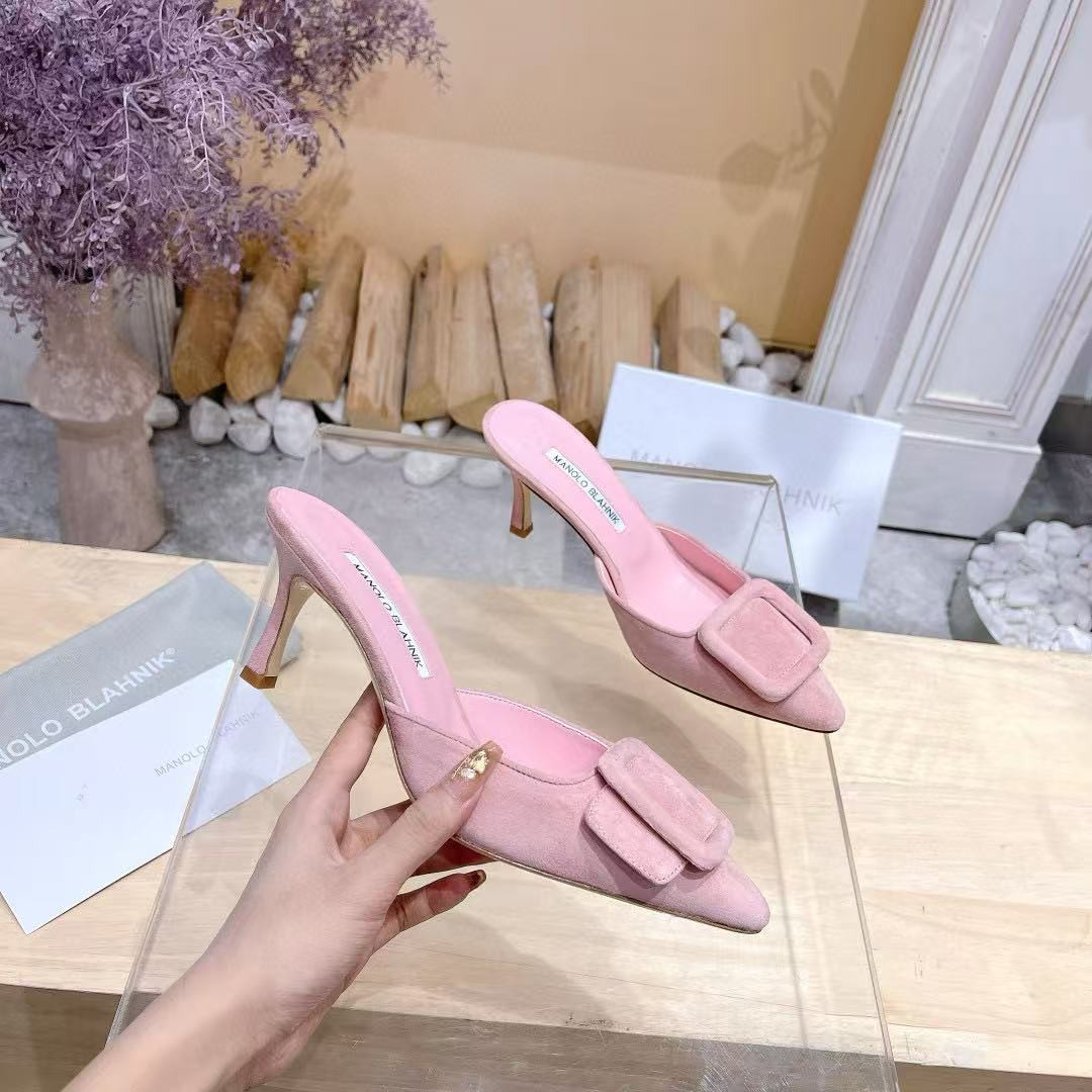 ua man010 B1ahn*k mules 7.5cm