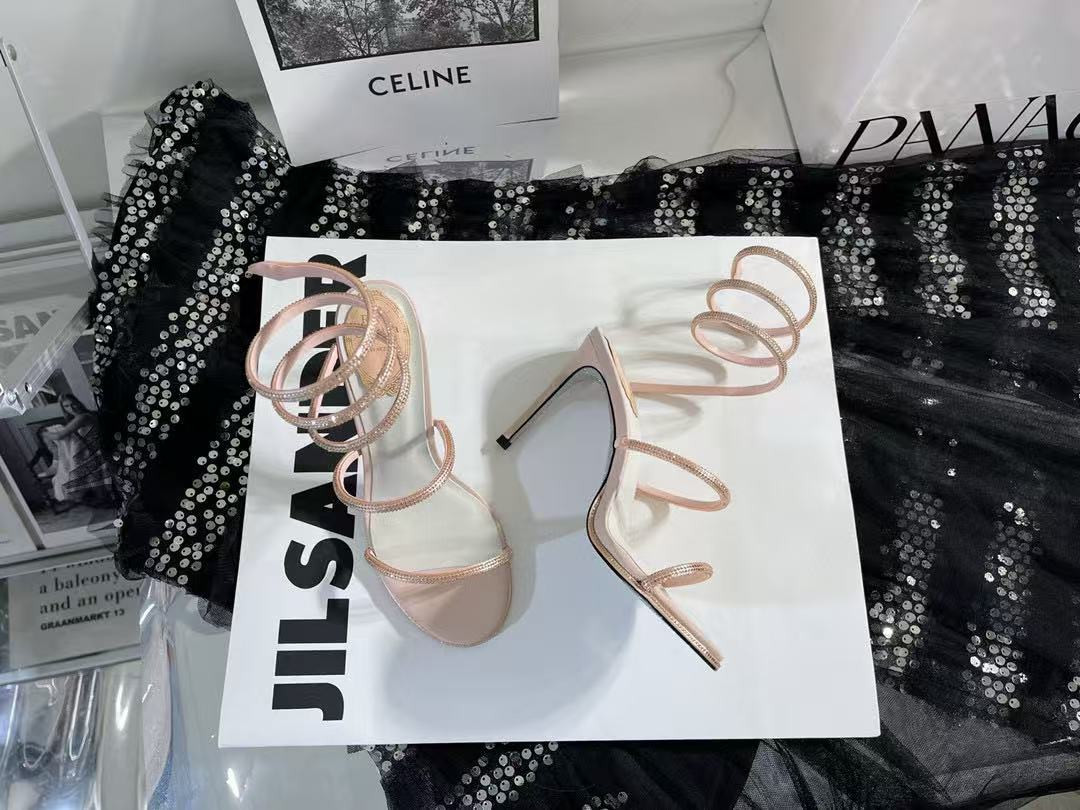 UA RENÉ CAOVILLA Cleo Pumps Sandals 95mm