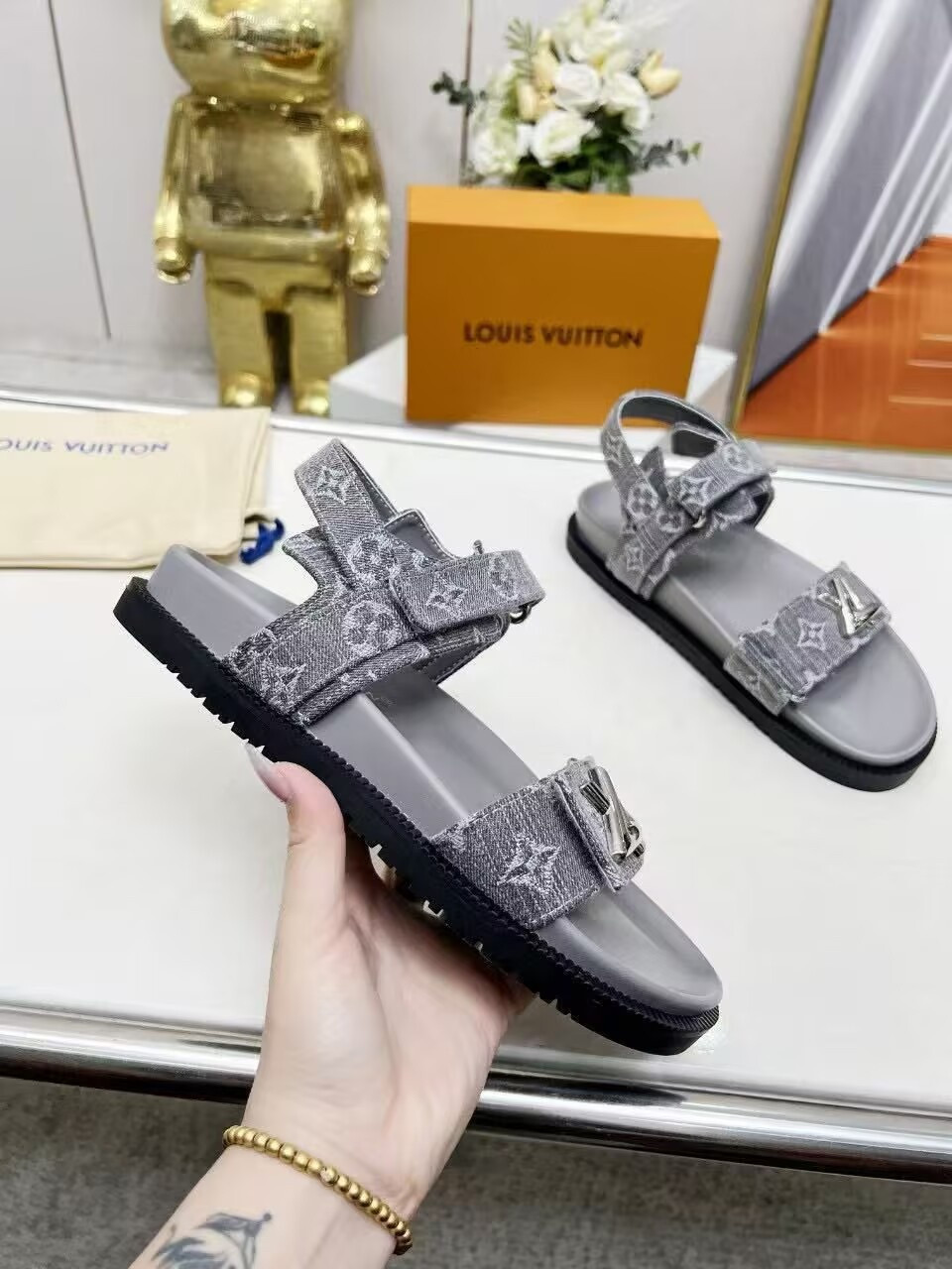 UA LV Sunset Flat Comfort Sandal