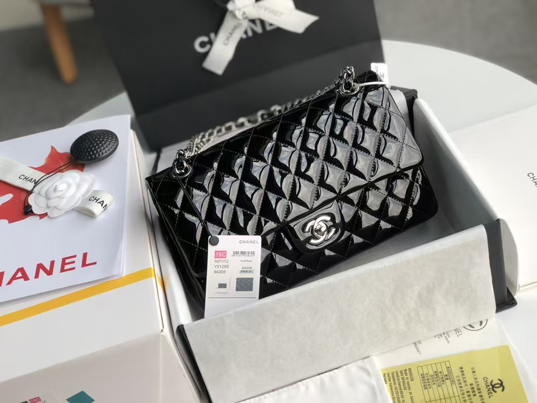 Ch*el classic flap bag cf 25.5x15x6cm