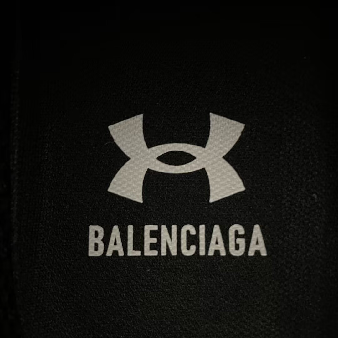 UA Balenciga 3XL Knit Sneaker Black (run one size large)