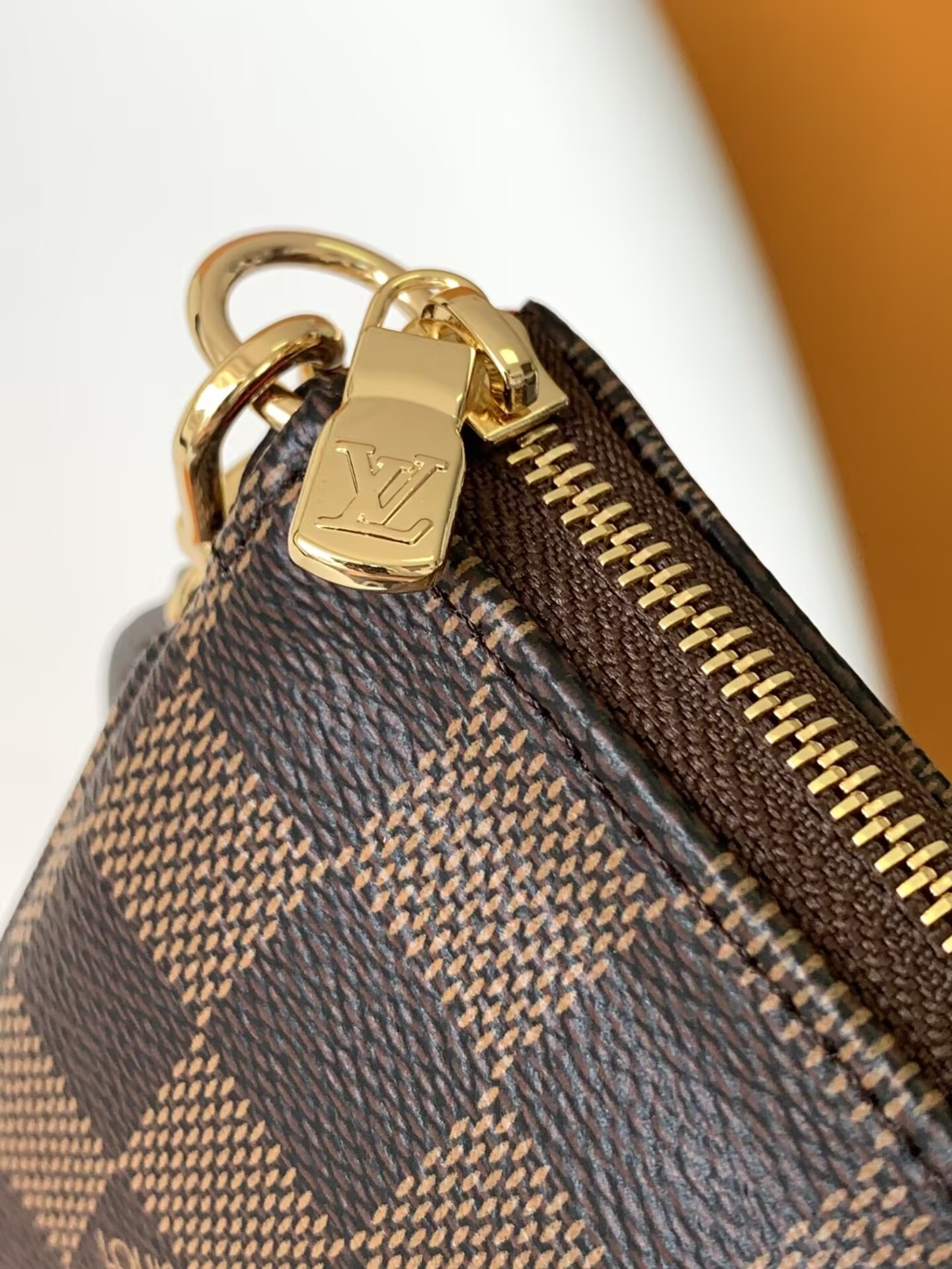 LV Coated Pochette N41206 21x12.5x4cm