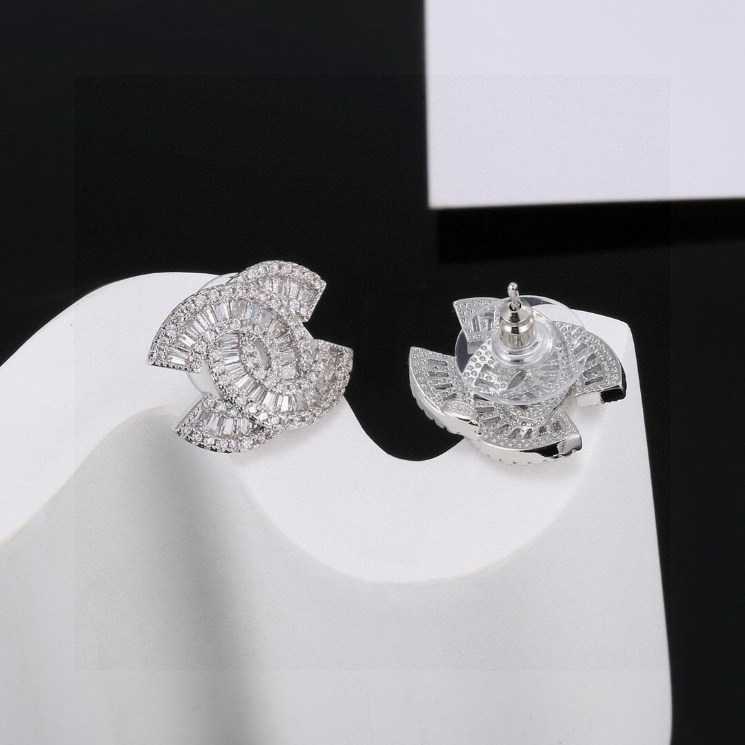 Ch*el earrings