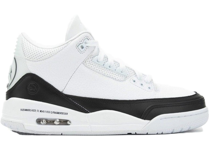 Fragment Design X Air Jordan 3 Retro SP White