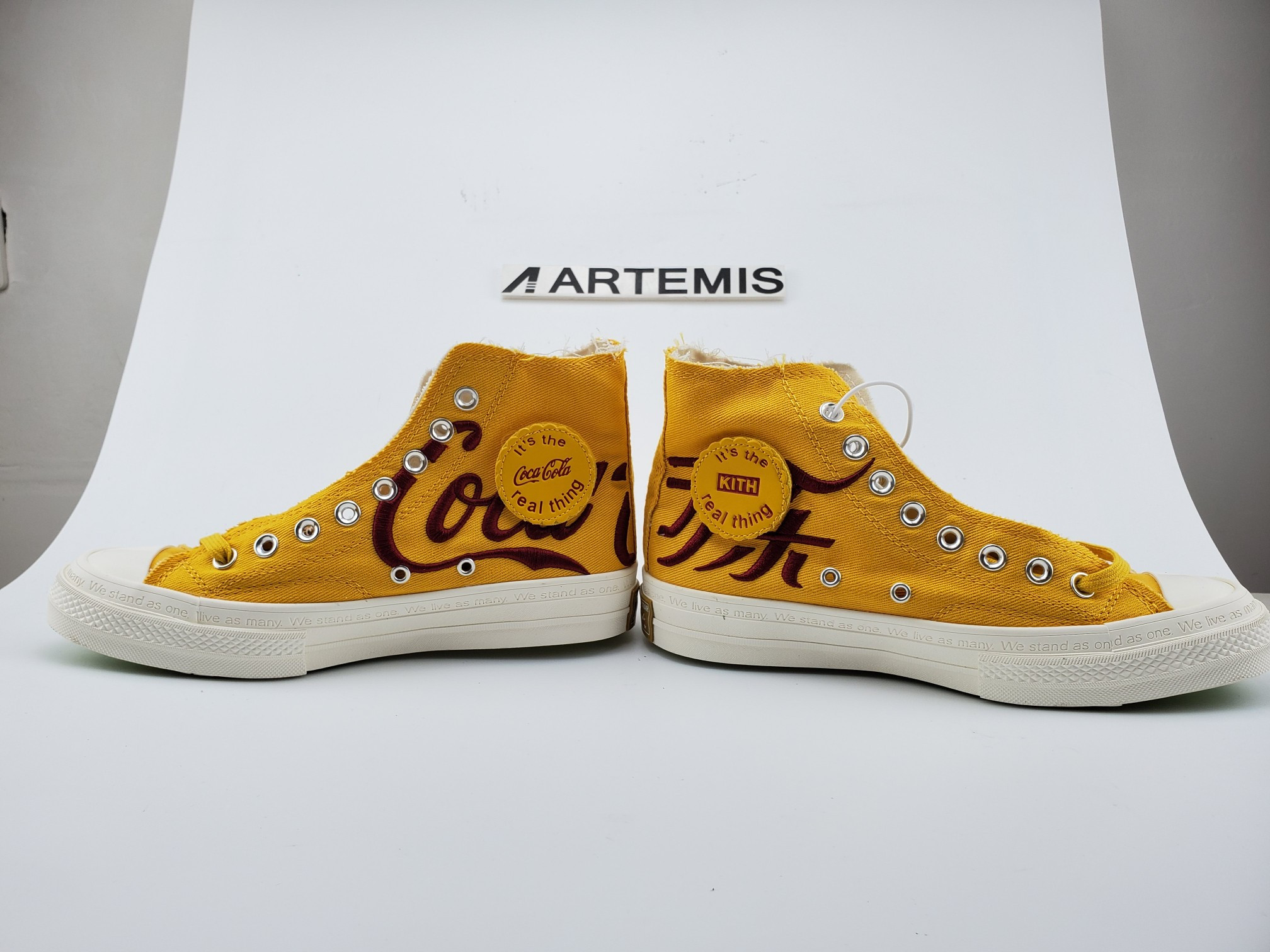 Converse Chuck Taylor All-Star 70s Hi Kith x Coca Cola Yellow