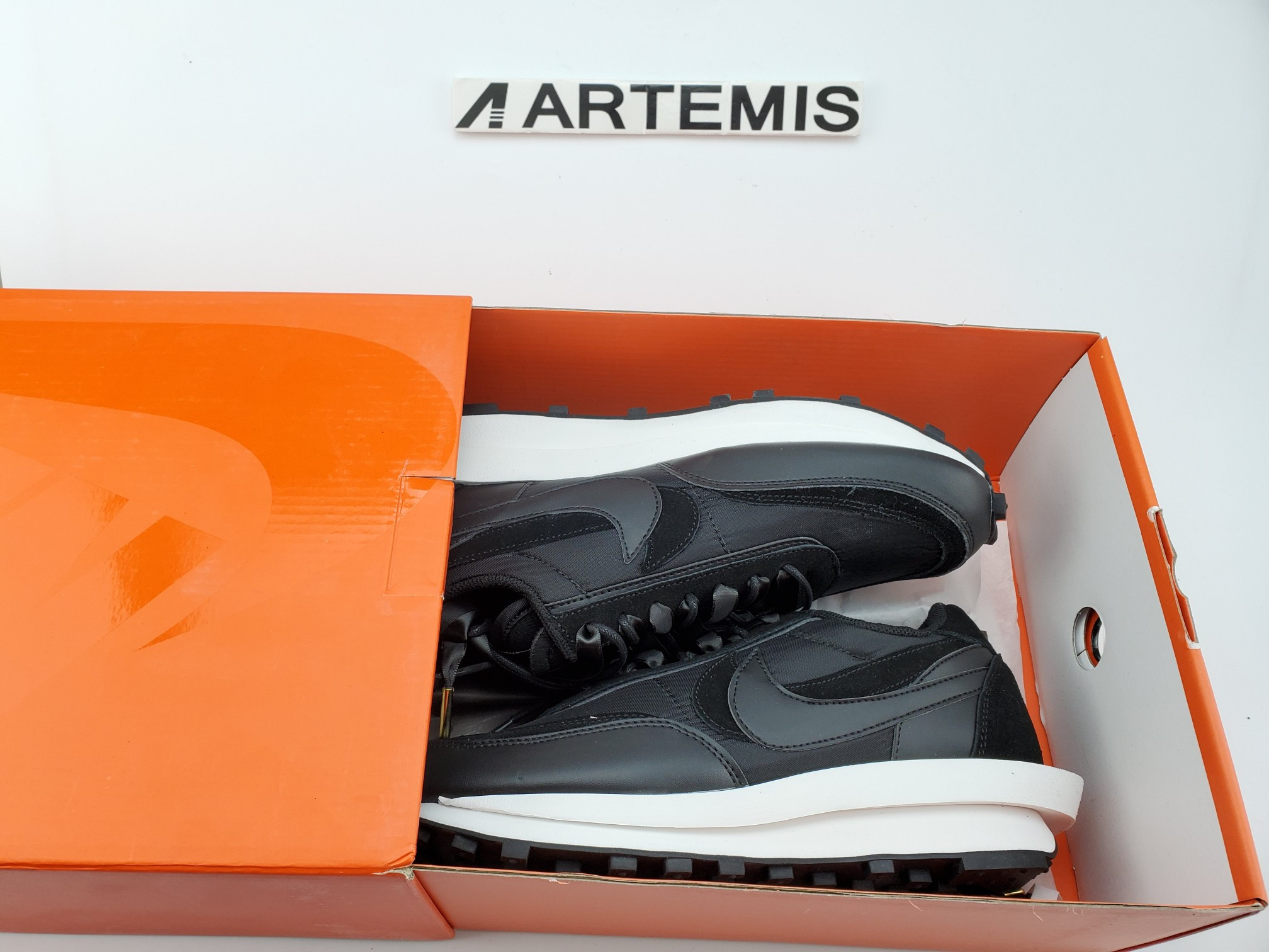 Sacai x Nike LDV Waffle “​Black Nylon”