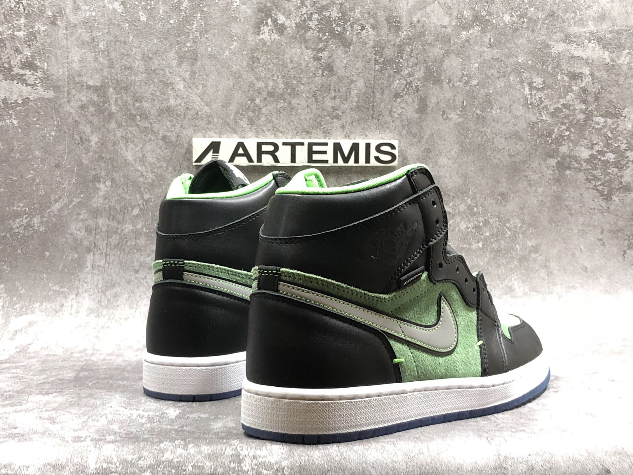 Air Jordan 1 Retro High Zoom Black Green