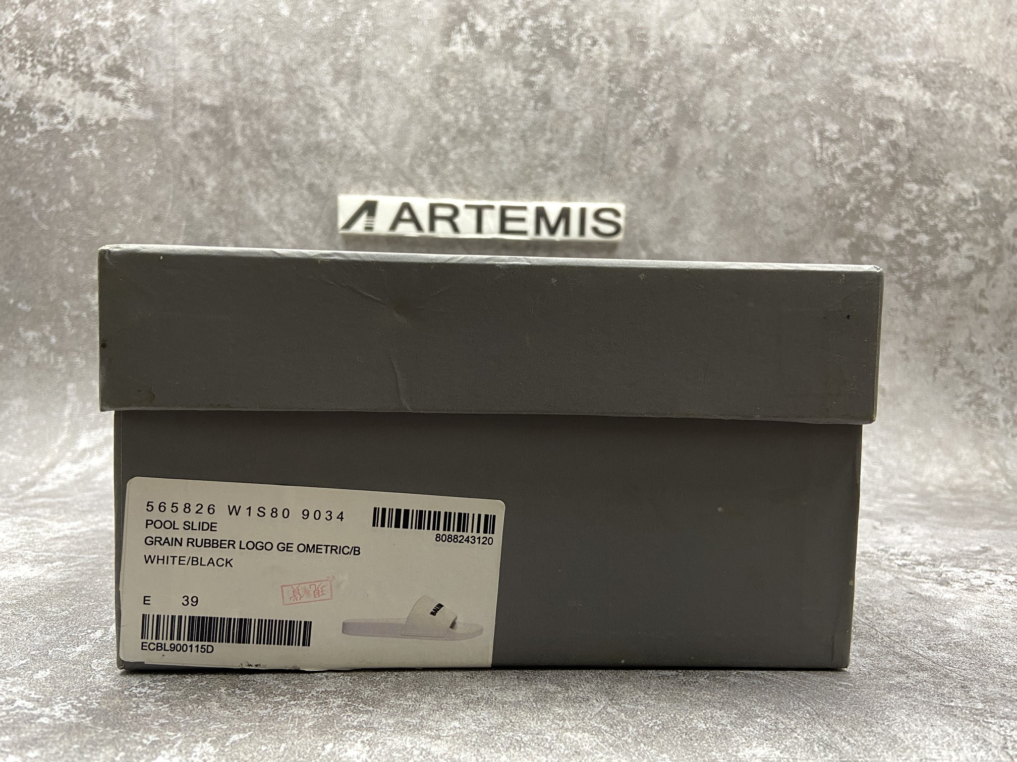 Balenciga Pool Slide White