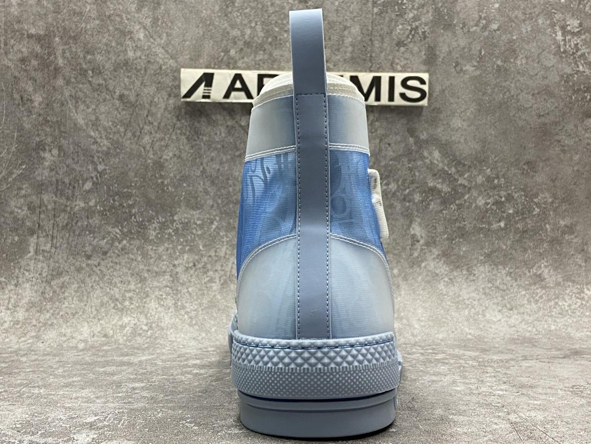 D*or b23 high top daniel arsham light blue