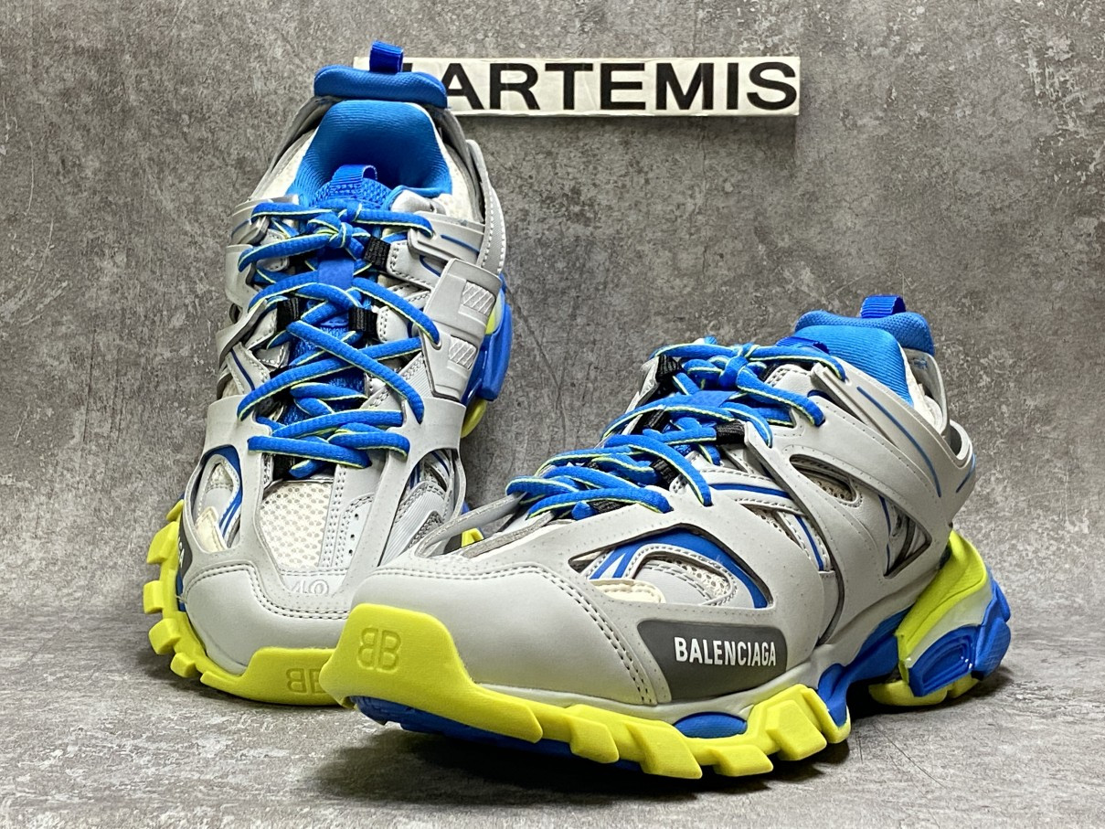 Balenciga Track Trainer Grey Blue