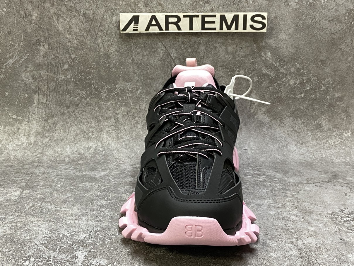 Balenciga Track Black Pink With Led Light