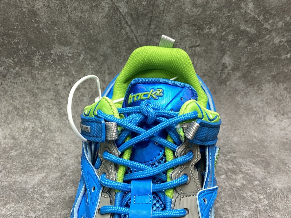 Balenciga Track Blue Green