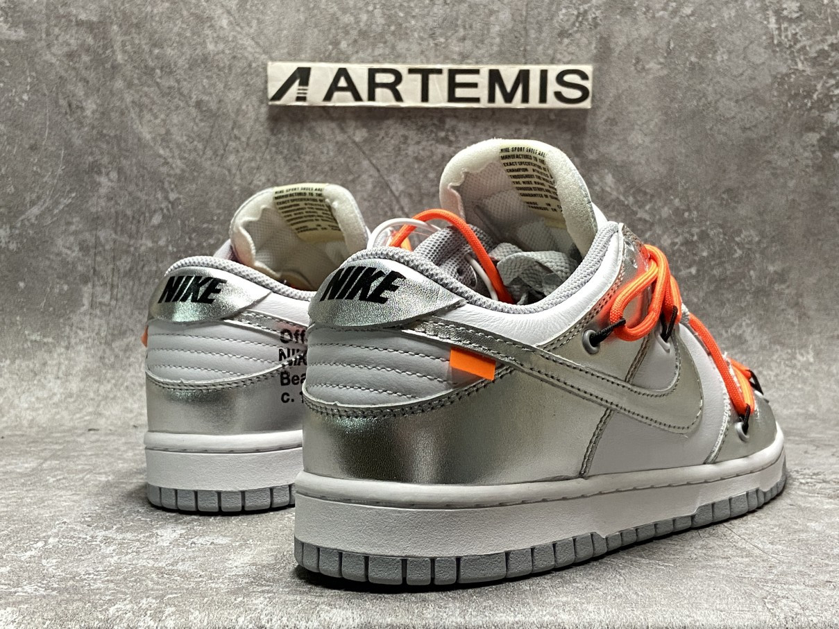 Nike Dunk Low Off-White Silver