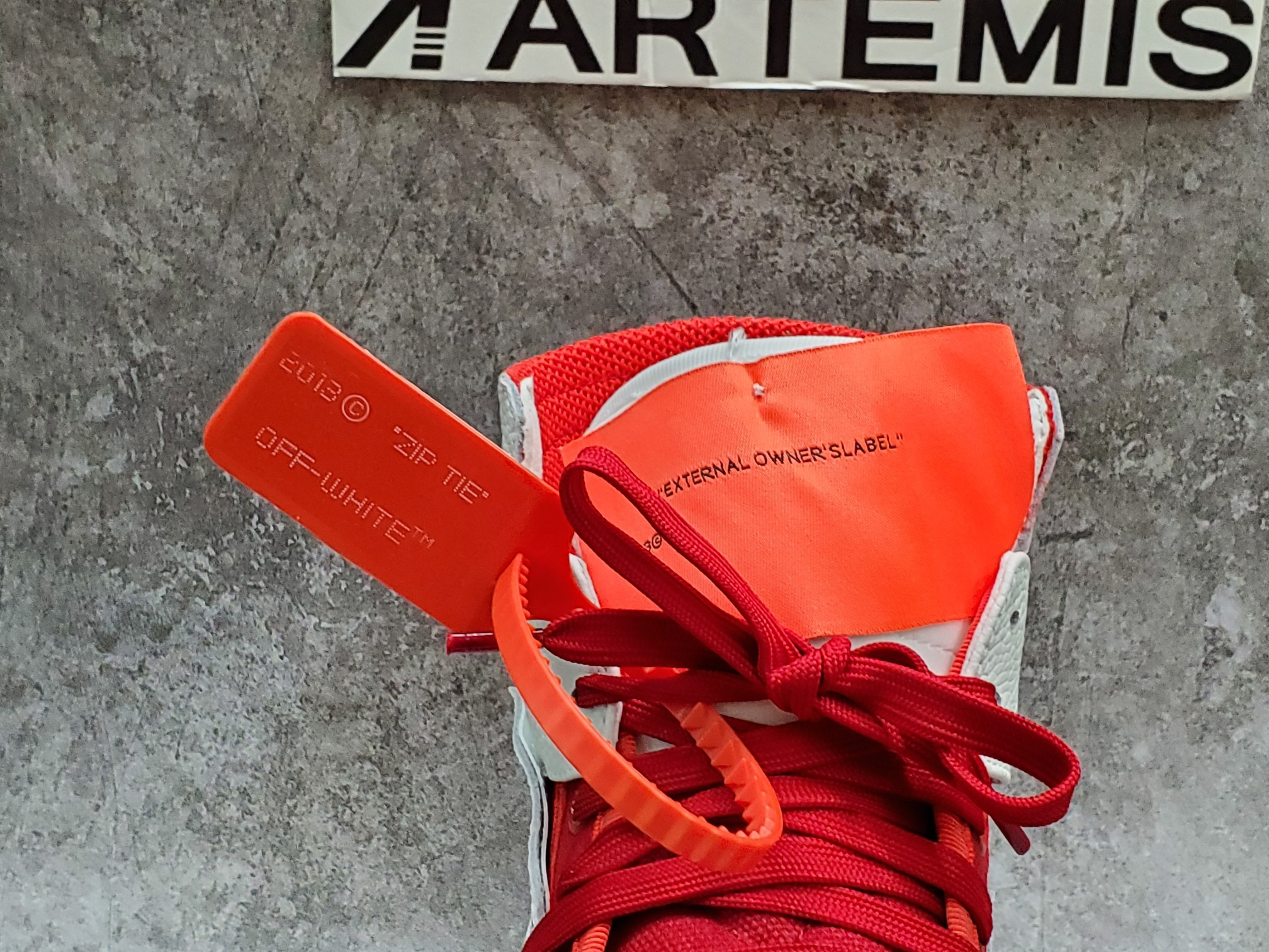 OFF-WHITE Off-Court 3.0 High Red White