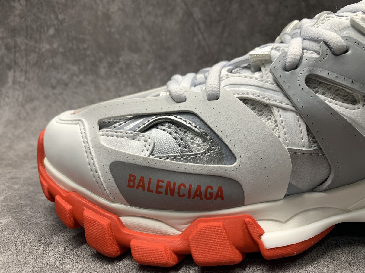 Balenciga Track Sneaker White Red