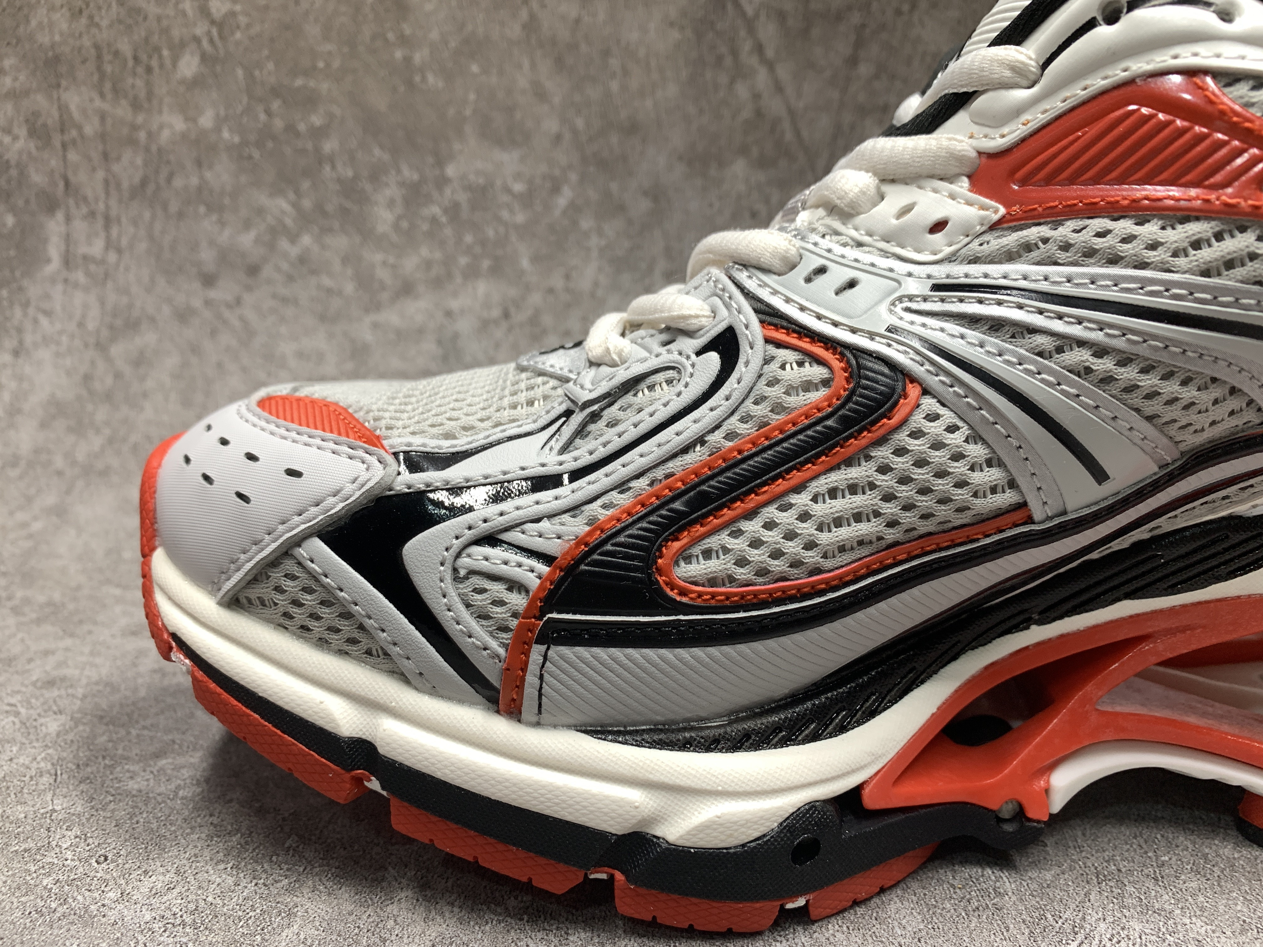 Balenciga X-Pander Sneaker Red Silver
