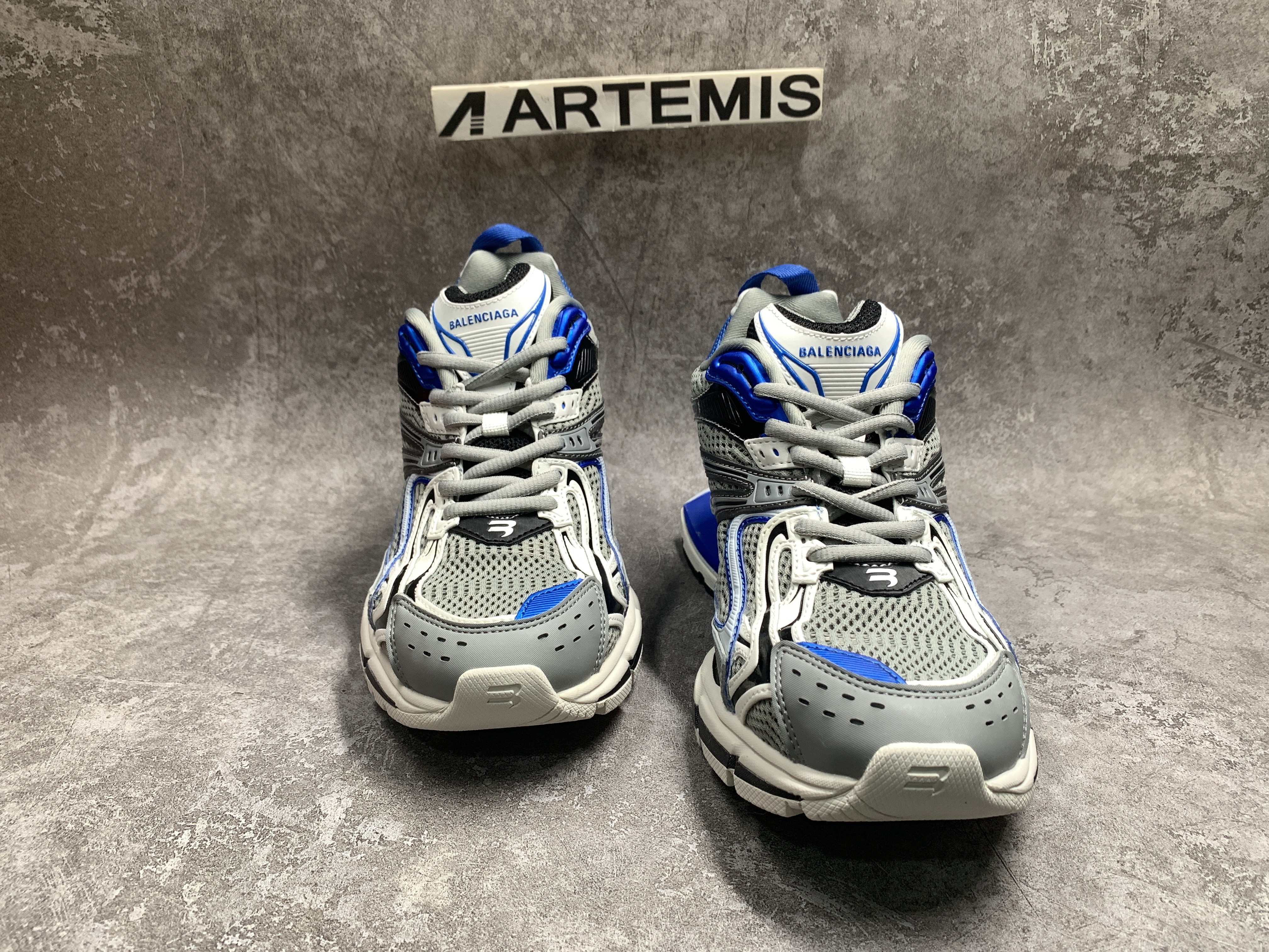Balenciga X-Pander Blue Silver