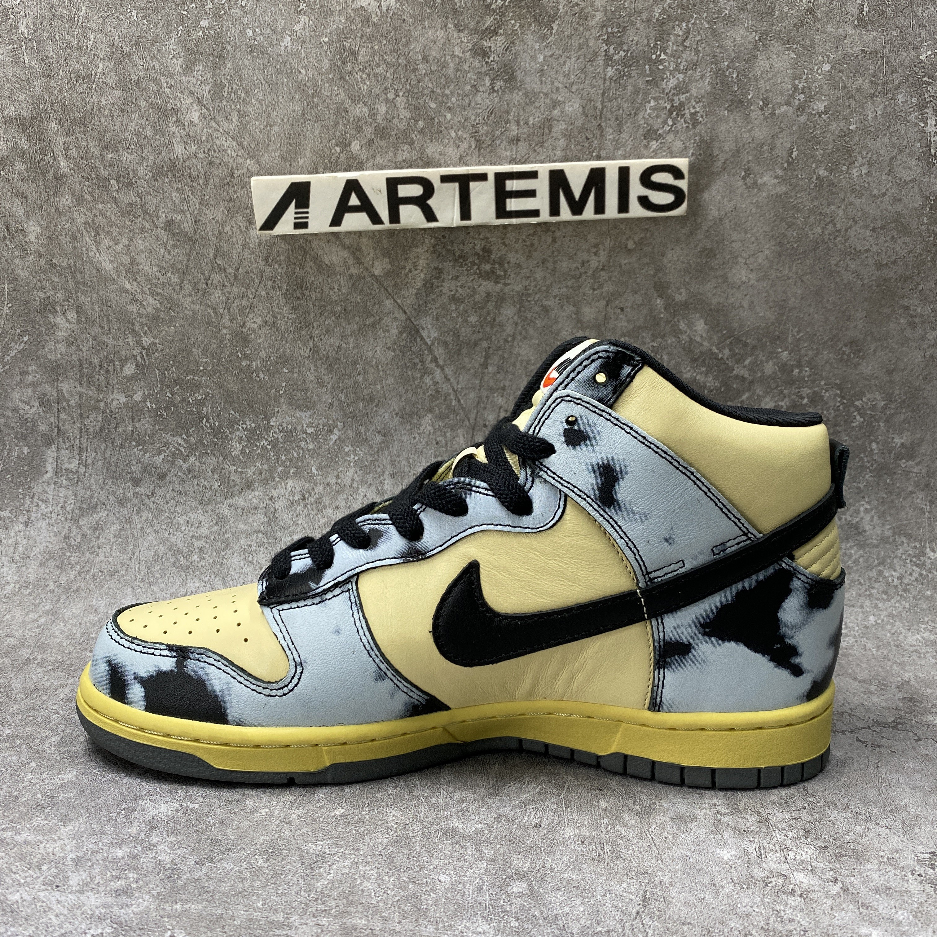 Nike Dunk High 1985 Black Acid Wash