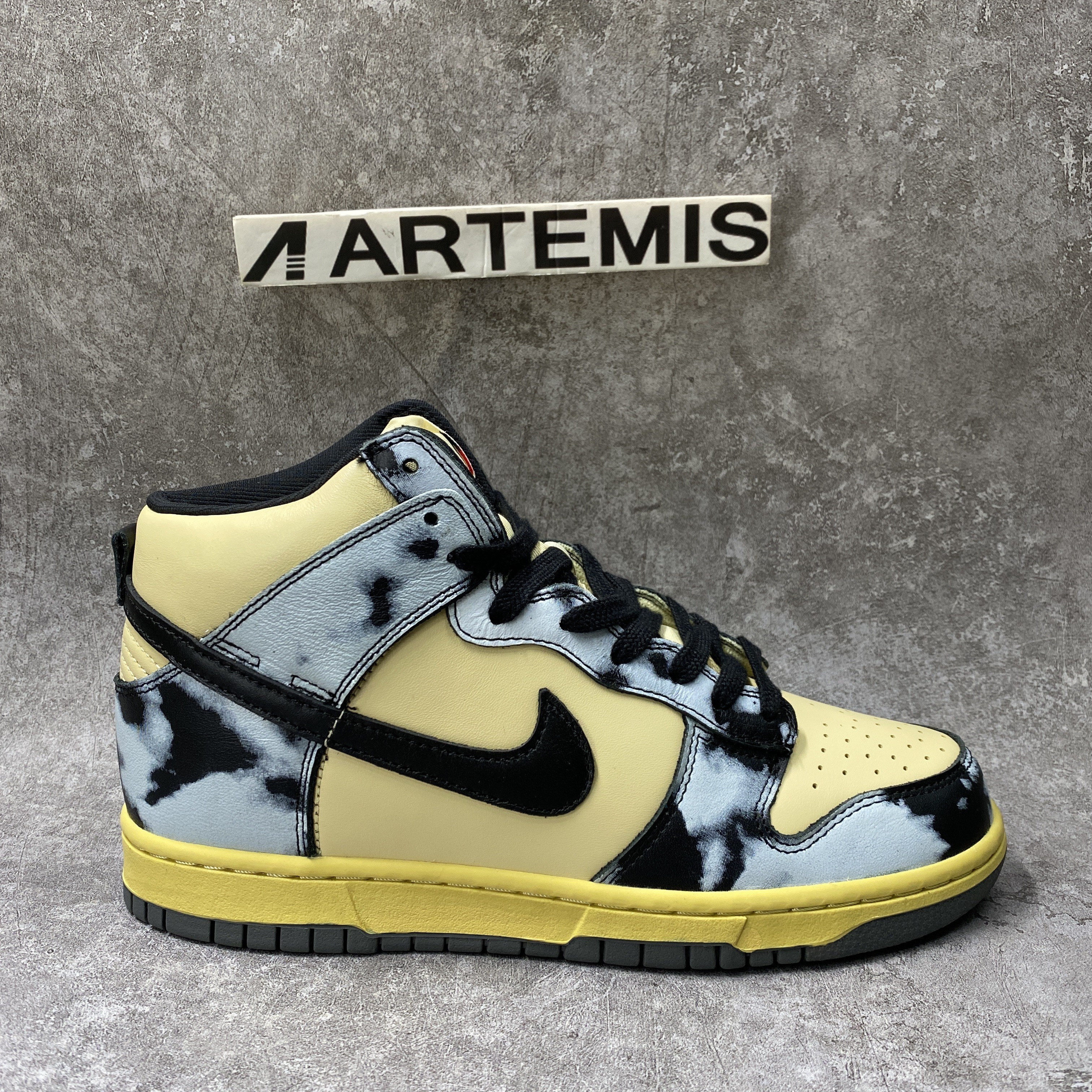 Nike Dunk High 1985 Black Acid Wash
