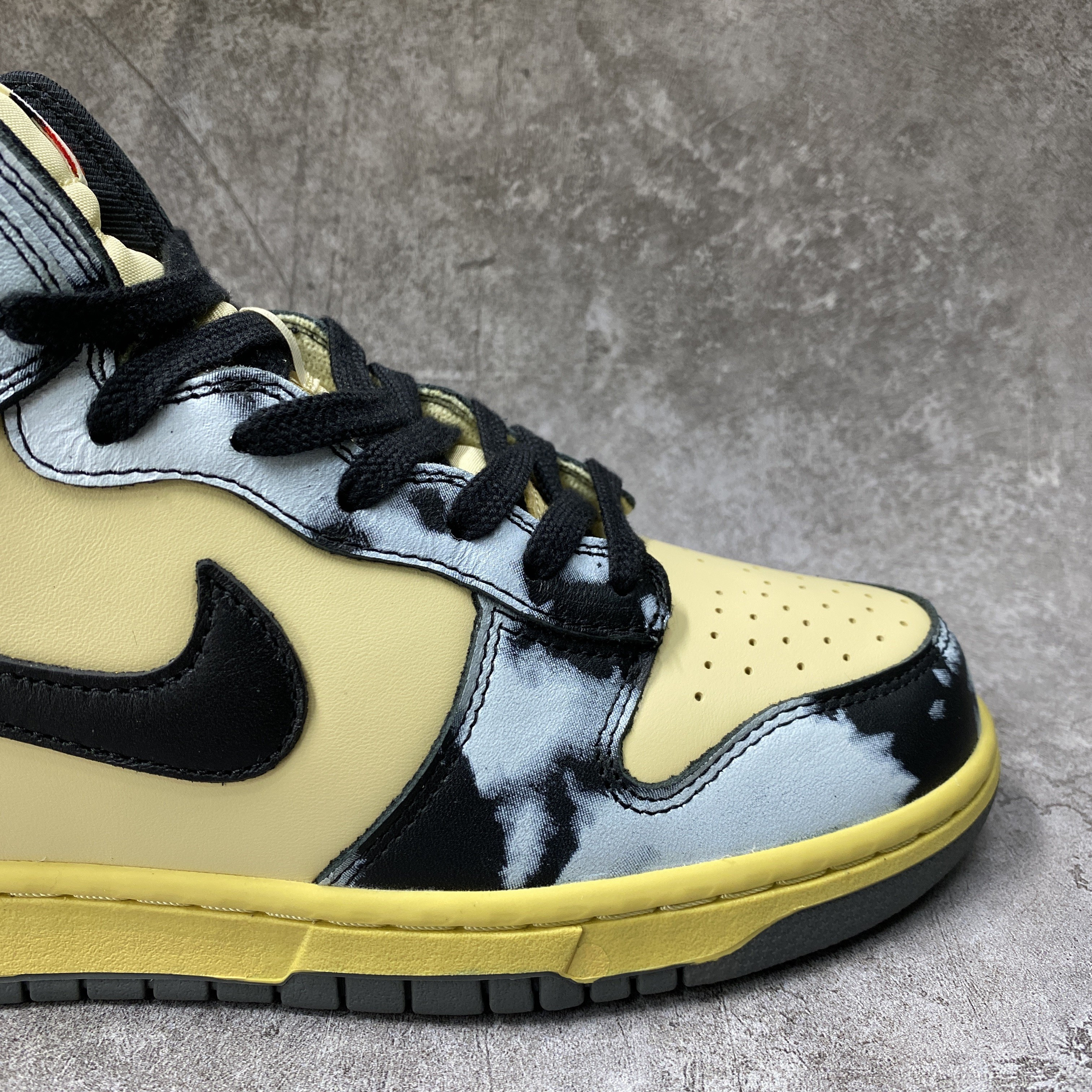 Nike Dunk High 1985 Black Acid Wash